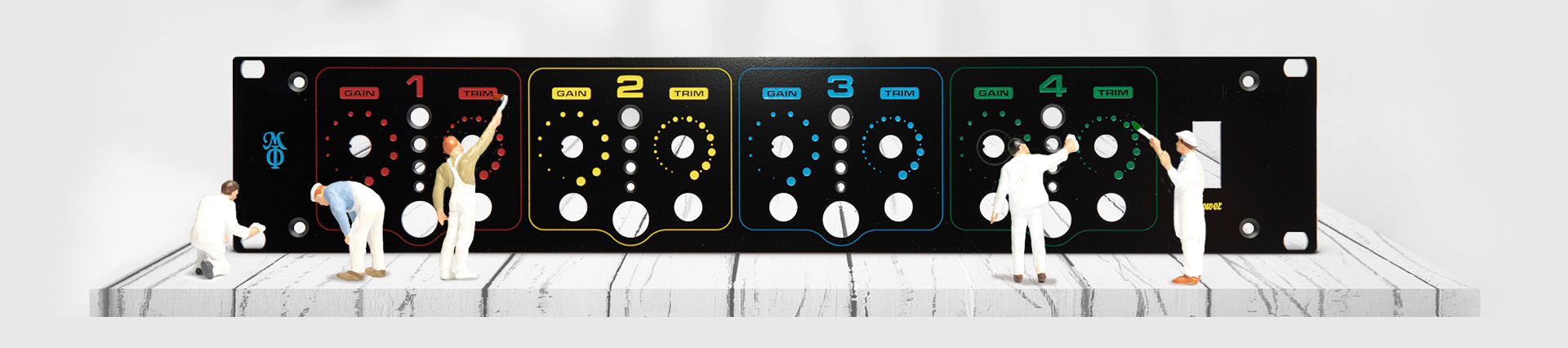 Gravur УФ-печать на приборных панелях